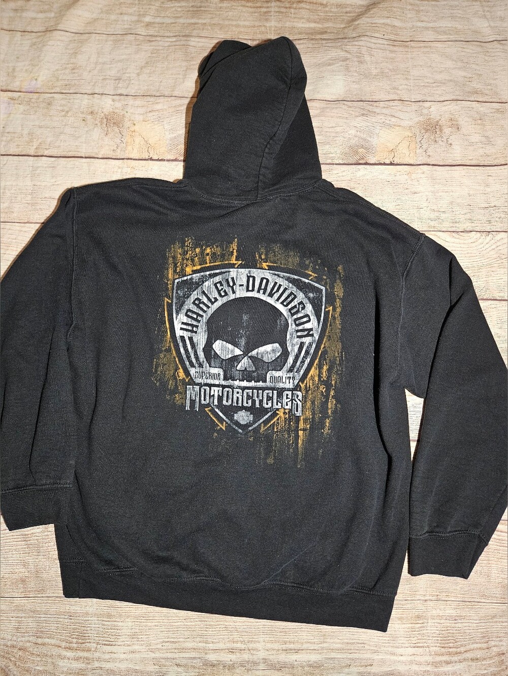 Harley Davidson motorcycles Oconomowoc, WI graphic hoodie sweatshirt